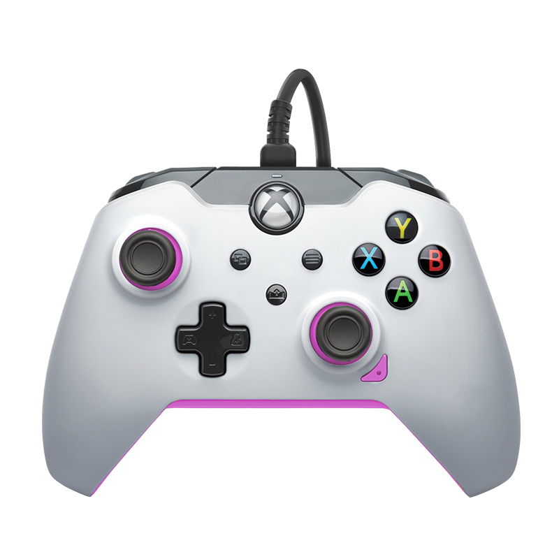 Image of PDP Wired Controller: Fuse White - Xbox Series X|S, Xbox One,...