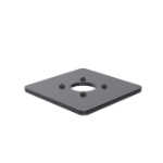 Ergonomic Solutions SpacePole POS 150x150mm Base plate 5mm