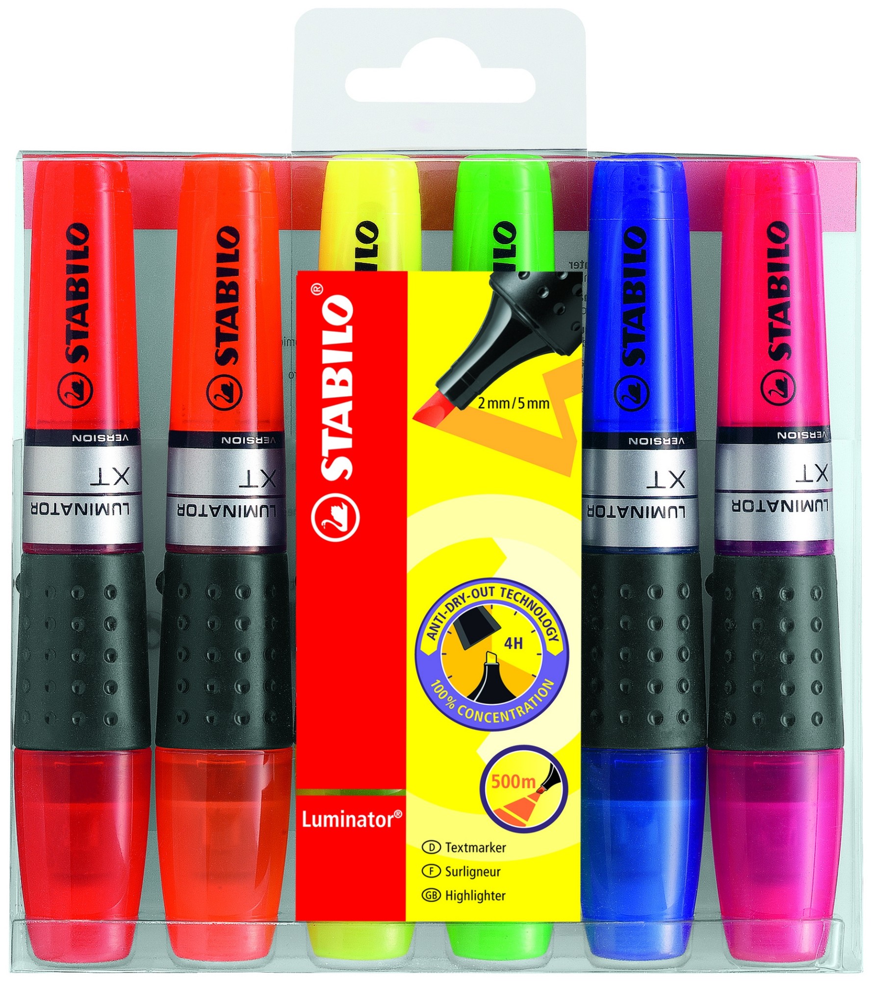 STABILO luminator marker 6 pc(s) Multi