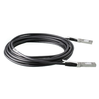 Photos - Cable (video, audio, USB) HP HPE X242 SFP+ SFP+ 7m Direct Attach Cable fibre optic cable SFP+ Black J92 