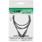 InLine Audio Cable 3.5mm Stereo male / female 3m