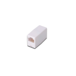 Digitus AT-A 8/8 tussenstuk voor kabels RJ45 Wit