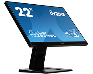 iiyama ProLite T2252MSC-B1 touch screen monitor 54.6 cm (21.5") 1920 x 1080 pixels Multi-touch Black