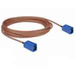 DeLOCK 89666 coaxial cable RG-316 5 m FAKRA C Blue, Brown