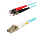 AddOn Networks ADD-ST-LC-1M5OM4LZ InfiniBand/fibre optic cable 1 m 2x ST 2x LC LOMM Aqua colour