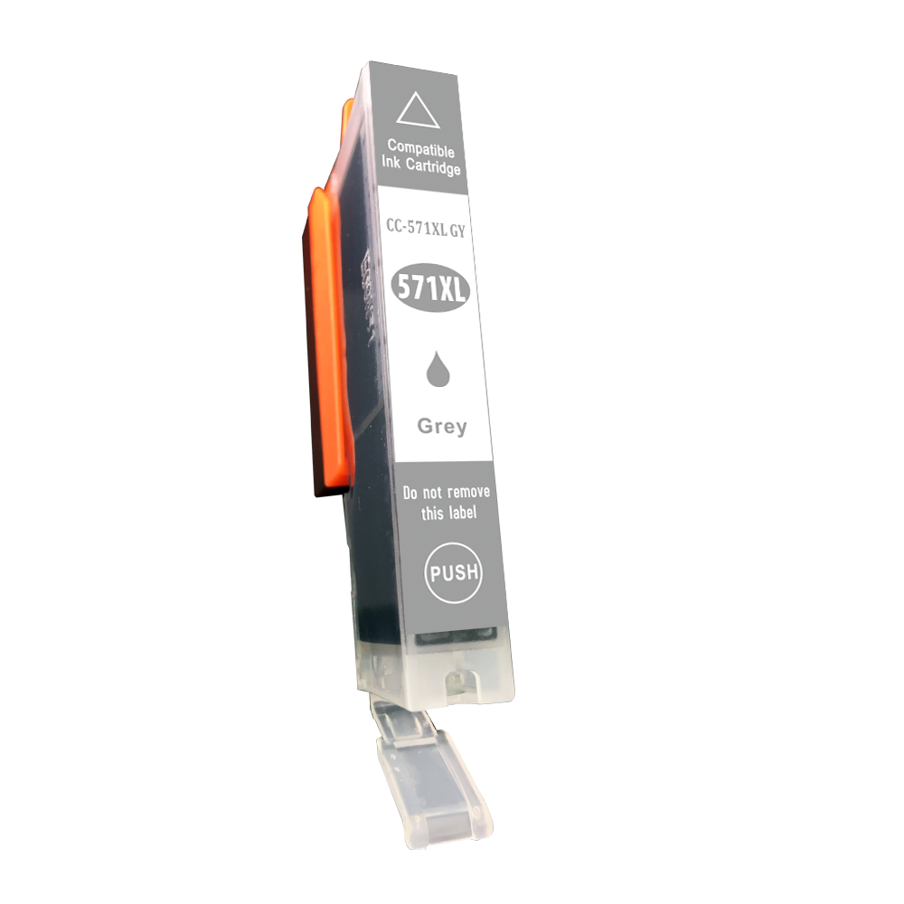 Compatible Canon CLI-571XL Grey Ink Cartridge