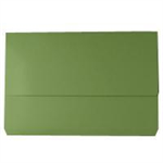 WHITEBOX DOCUMENT WALLET 220GSM FC GREEN PK50