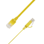 LinkIT UTP-FL6A-00150-GL networking cable Yellow 1.5 m Cat6a U/UTP (UTP)