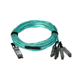 StarTech.com QSFP4X10GAO7 InfiniBand/fibre optic cable 275.6" (7 m) QSFP+ 4x SFP+ Black