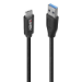 Lindy 36971 USB cable USB 3.2 Gen 2 (3.1 Gen 2) 1 m USB A USB C Black