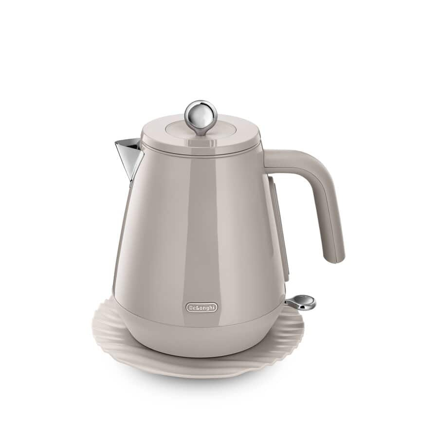 De’Longhi Eclettica electric kettle 1.7 L 3000 W Beige