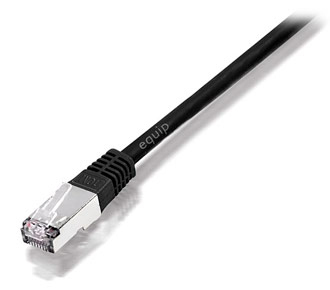 Equip Cat.5e SF/UTP Crossover Patch Cable. 1m