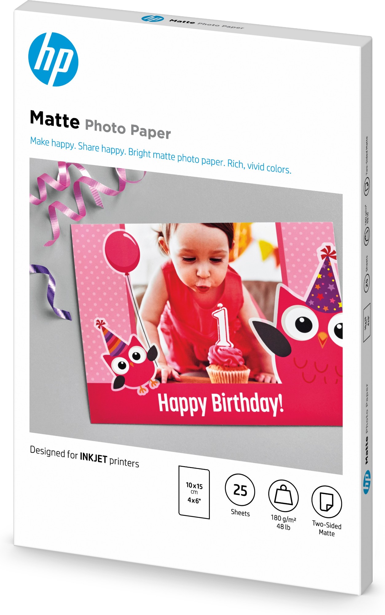 HP 7HF70A photo paper White Matt