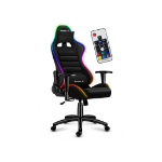 Huzaro Force 6.0 RGB Mesh PC gaming chair Upholstered padded seat Black