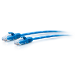 C2G 7.6m Cat6a Snagless Unshielded (UTP) Slim Ethernet Patch Cable - Blue