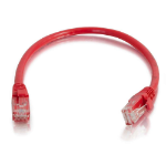 C2G 3m Cat6 Booted Unshielded (UTP) Network Patch Cable - Red