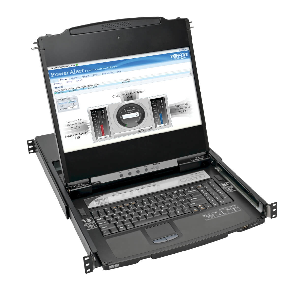 Eaton 8-PORT 1U RACK-MOUNT CONSOLE