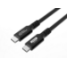 Microconnect USB4CC05-240W USB cable USB4 Gen 3x2 0.5 m USB C Black