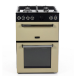 Tesla Series 3 60cm Dual Fuel Cooker - Cream