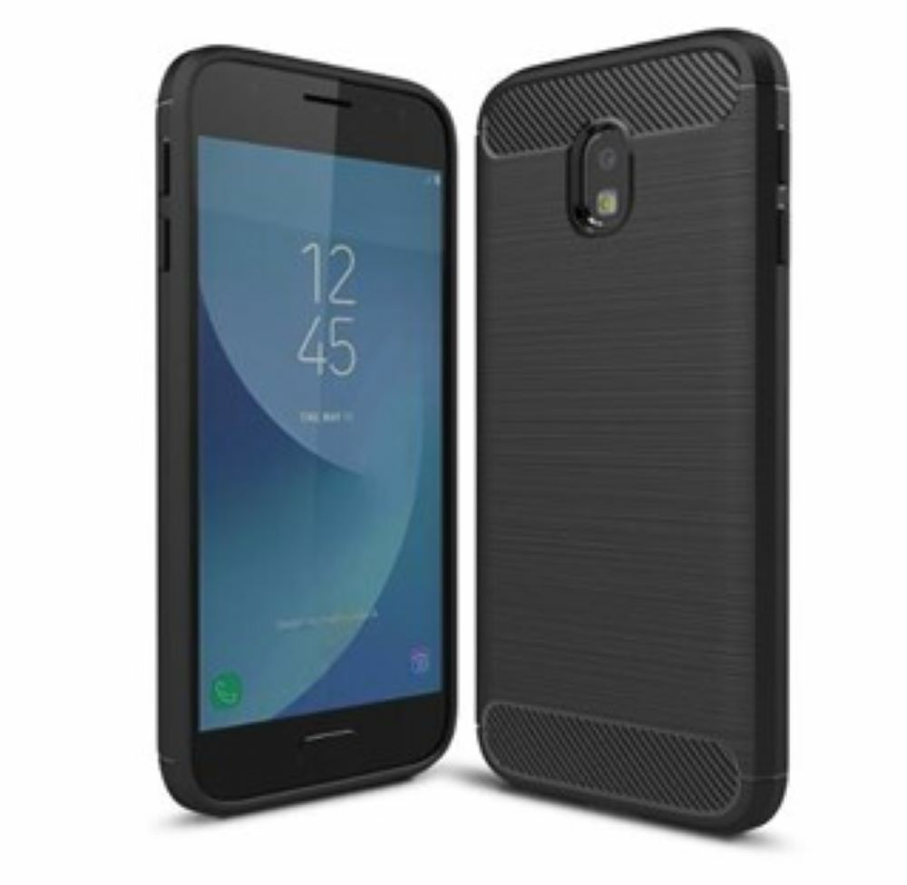 JLC Samsung J3 2017 Brushed Silicone Case- Black