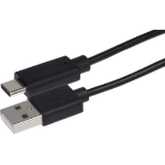 Maplin A04UY USB cable USB 2.0 1 m USB C USB A Black