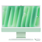 Apple iMac Apple M M4 59.7 cm (23.5") 4480 x 2520 pixels All-in-One PC 16 GB 256 GB SSD macOS Sequoia Wi-Fi 6E (802.11ax) Green