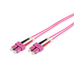 Digitus DK-2522-02-4 InfiniBand en Glasvezelkabel 2 m SC I-VH Violet