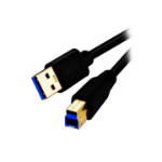 Biamp EasyConnect USB3-6-AB USB cable USB 3.2 Gen 1 (3.1 Gen 1) 2 m USB A USB B Black