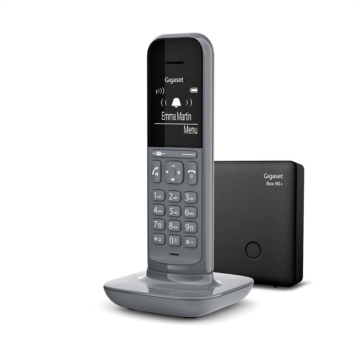S30852-H2922-B103 UNIFY GIGASET OPENSTAGE CL390A - Analog/DECT telephone - Wireless handset - Speakerphone - 150 entries - Grey