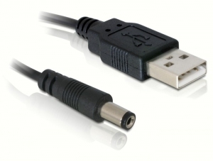 Image of DeLOCK Cable USB Power Black 1 m USB A