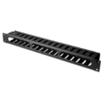 FDL 1U 19 INCH DUMP PANEL CABLE MANAGEMENT CAGE