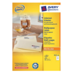 Avery 3653-200 self-adhesive label White 2800 pc(s)