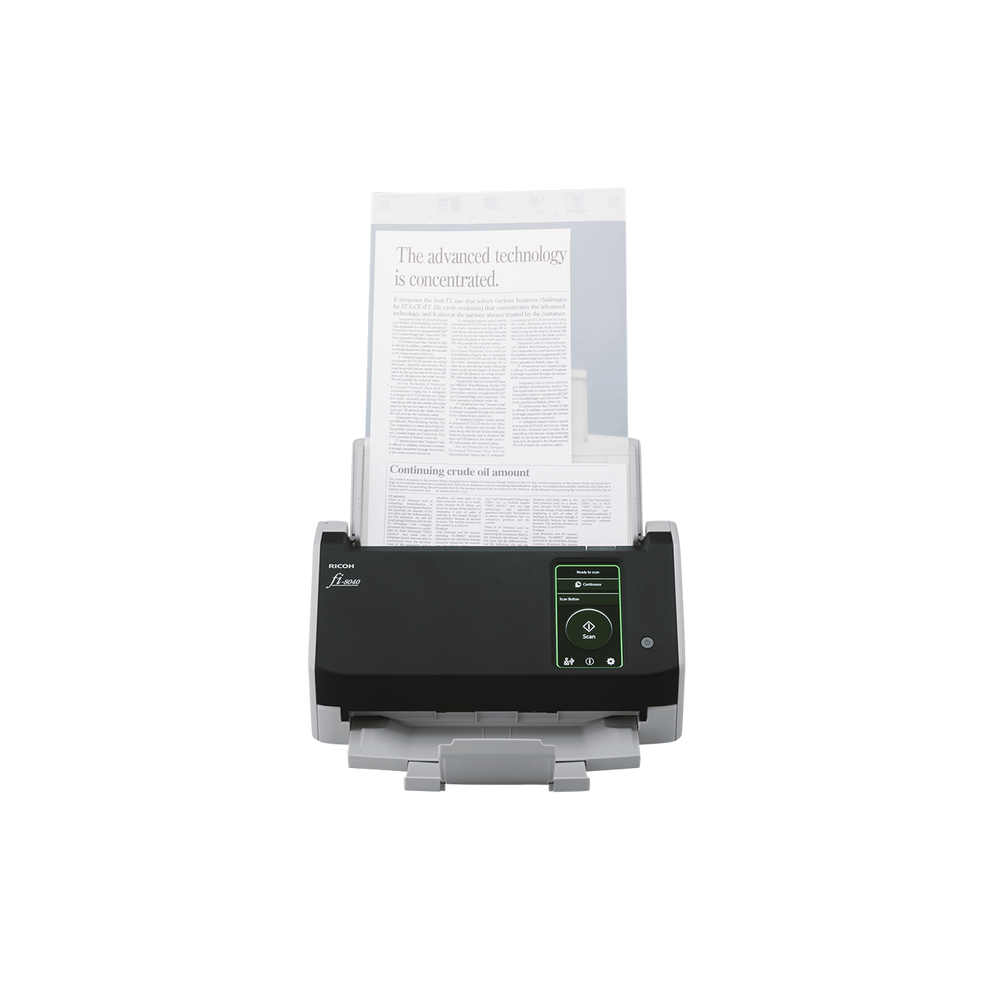 Image of Ricoh fi-8040 ADF + Manual feed scanner 600 x 600 DPI A4 Black, Grey