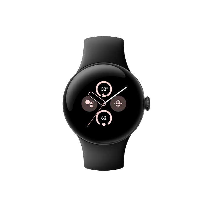 Pixel Watch 2 AMOLED 41 mm Digital Touchscreen 4G Black Wi-Fi G