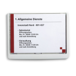 Durable 486602 identity badge/badge holder 1 pc(s)