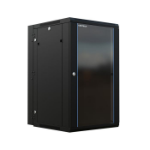 Certech NCSWG18600 rack cabinet 18U Wall mounted rack Black