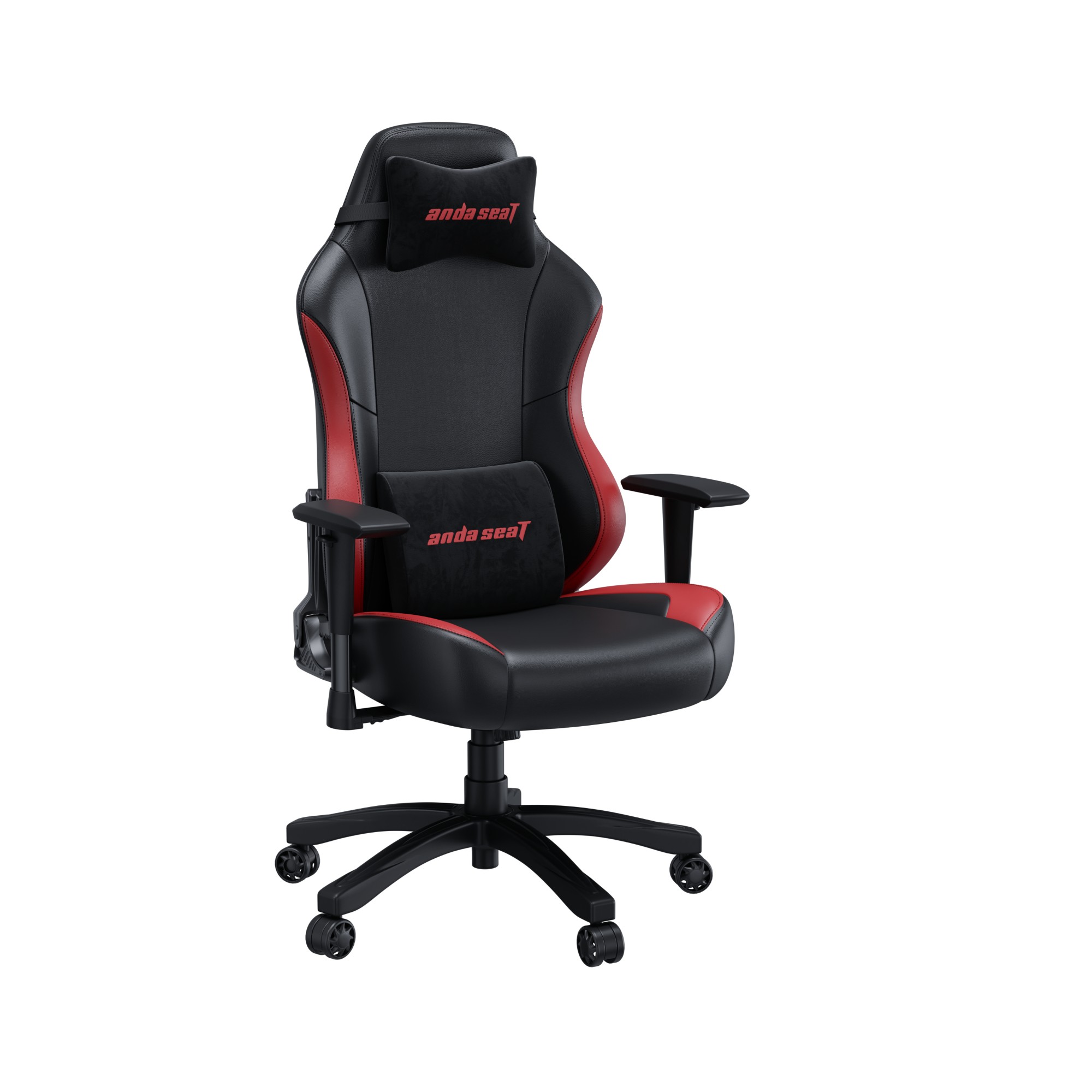 Anda Seat Black/Red Luna Gaming Armchair Padded Seat