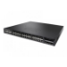 Cisco Catalyst 3650-48FS-S Network Switch, 48 Gigabit Ethernet (GbE) PoE+ Ports, four 1 G Uplinks, 1025WAC Power Supply, 1 RU, IP Base Feature Set, Enhanced Limited Lifetime Warranty (WS-C3650-48FS-S)
