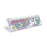 Logickeyboard LKB-FCPX10-CWMU-UK keyboard USB QWERTY UK English Multicolour