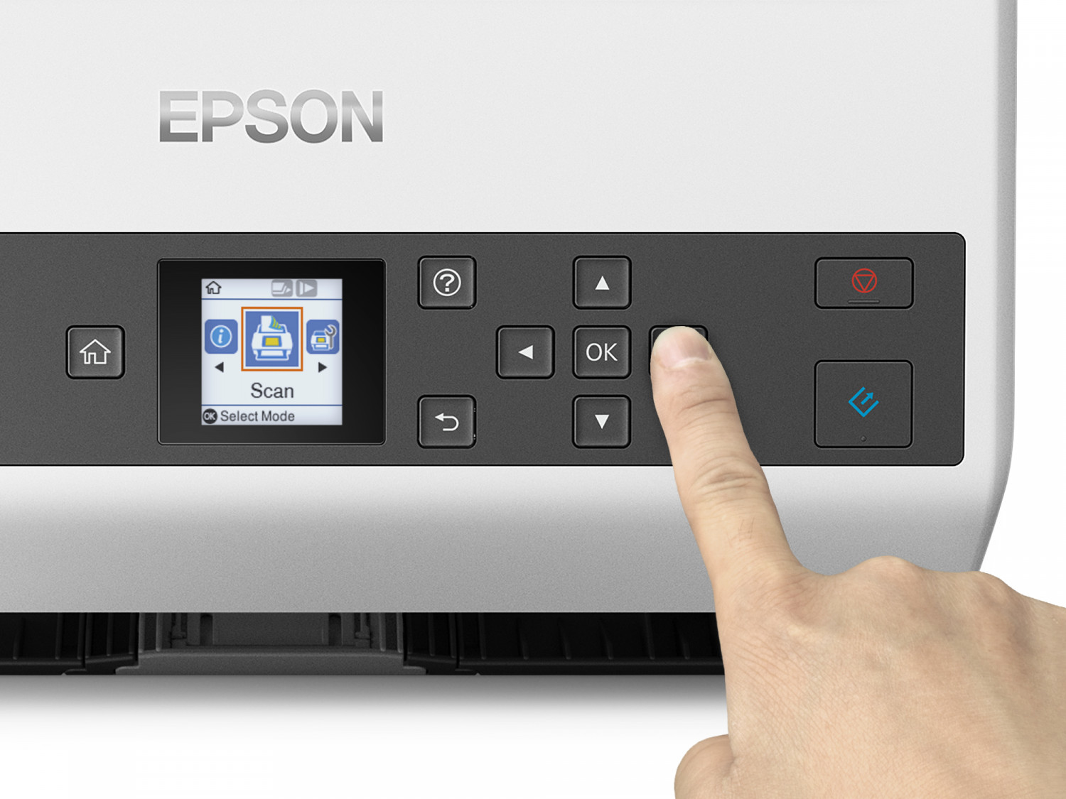 Epson WorkForce DS-870 600 x 600 DPI Sheet-fed scanner Black, White A3