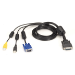 Black Box EHNSECURE3-0006 KVM cable 70.9" (1.8 m)