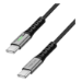 LogiLink CU0434 USB cable USB 3.2 Gen 2x2 2 m USB C 20 Gbit/s 100 W Black