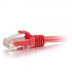 C2G 50812 networking cable Red 299.2" (7.6 m) Cat6a U/UTP (UTP)