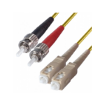 DP Building Systems 9-DX-ST-SC-3-YW fibre optic cable 3 m OS2 Yellow