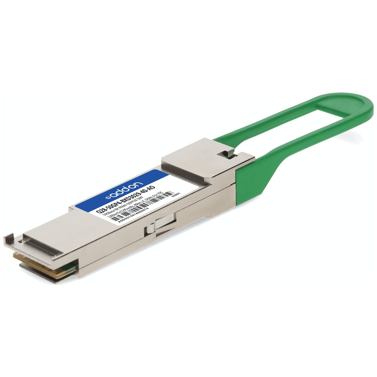 AddOn Networks Q28-50GP4BXD302940AO Compatible 50G QSFP28 40 km TAA Compliant Transceiver AddOn Networks Q28-50GP4BXD302940AO Compatible 50G QSFP28 40 km TAA Compliant Transceiver