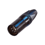 Cablenet Neutrik XLR 5 Pole Male Black (Crimp)