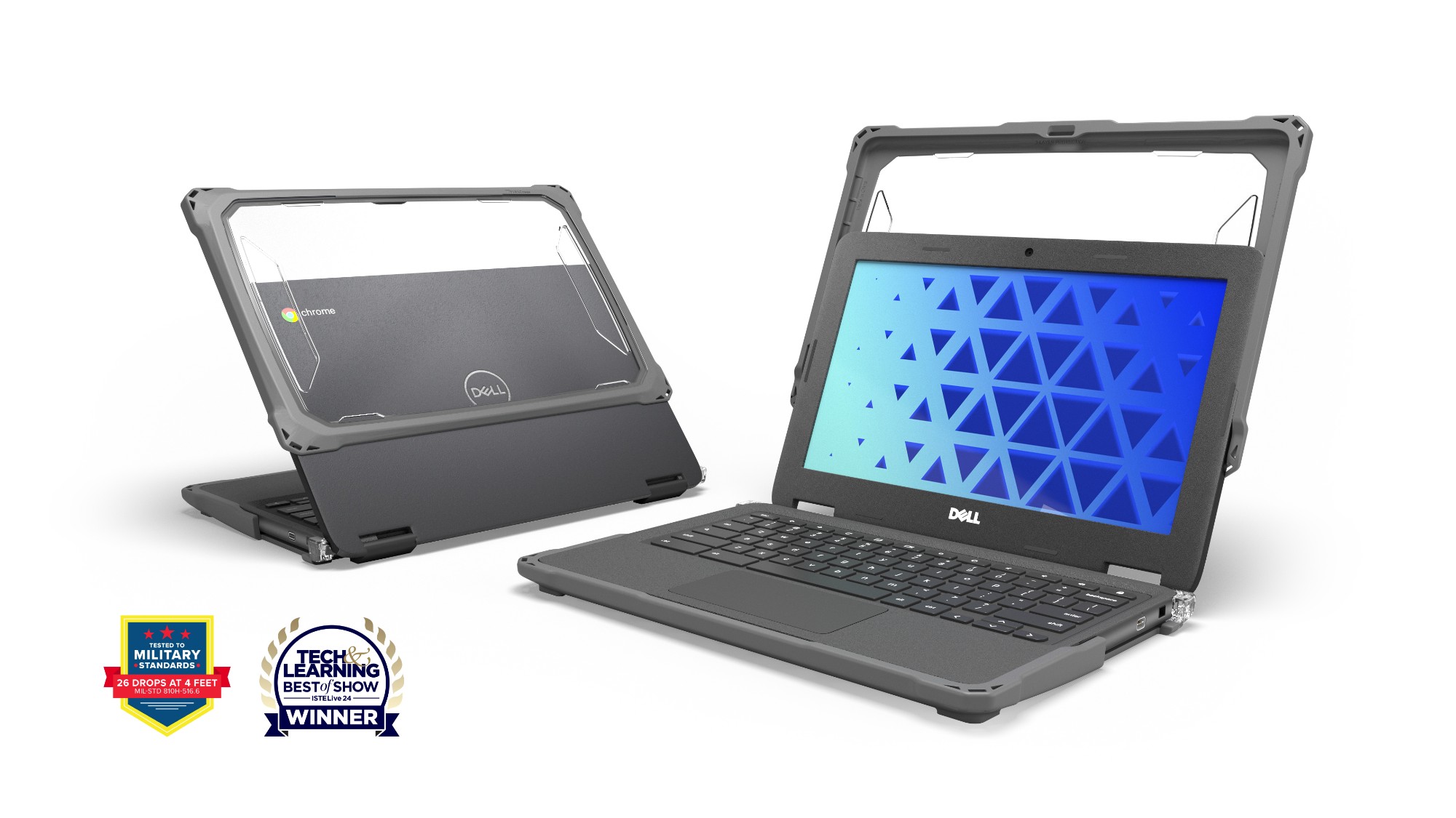 MAXCases Extreme Shell-F3 Slide Case for Dell 3100/3110/3120 Chromeboo