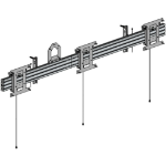 Ergonomic Solutions 3 Up Wll Moun -LCK-