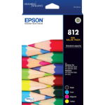 Epson 812 ink cartridge 4 pc(s) Original Standard Yield Black, Cyan, Magenta, Yellow