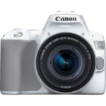 Canon EOS 250D + EF-S 18-55mm f/4-5.6 IS STM SLR Camera Kit 24.1 MP CMOS 6000 x 4000 pixels White